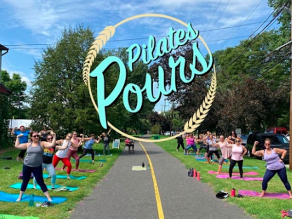 Pilates & Pours Outdoors