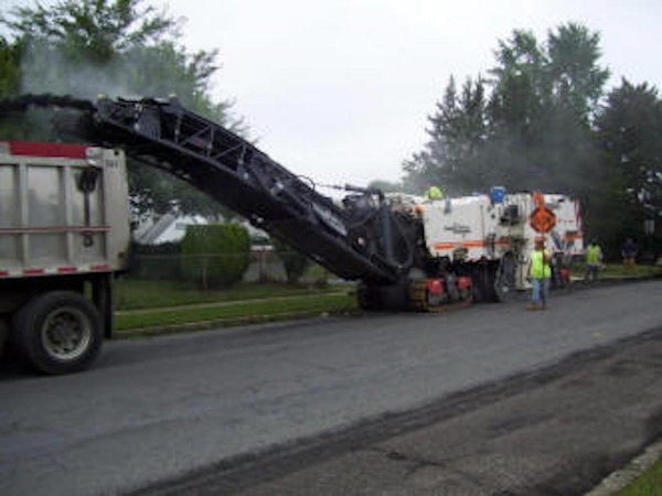 Road paving scheduled